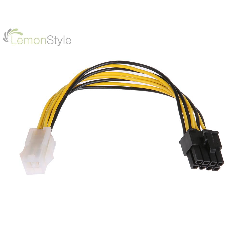 [IN STOCK/COD]5pcs 4Pin to 8Pin Convert Power Wire Connector Extension Cable