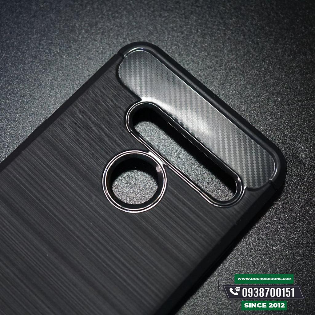Ốp Lưng Samsung A51 Likgus Dẻo Sọc Kim Loại Chống Sốc