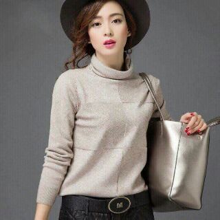 Áo len lông cừu cổ lọ giá 250k
