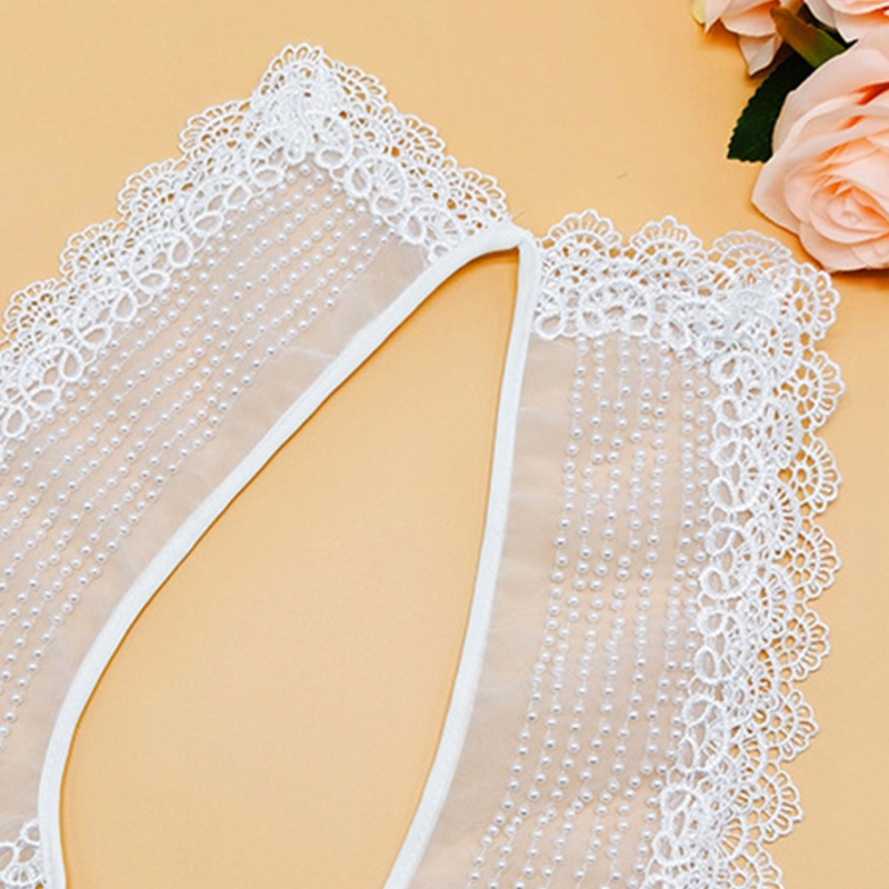 Cổ Áo Rời Thêu Họa Tiết Xinh Xắn Thời Trang