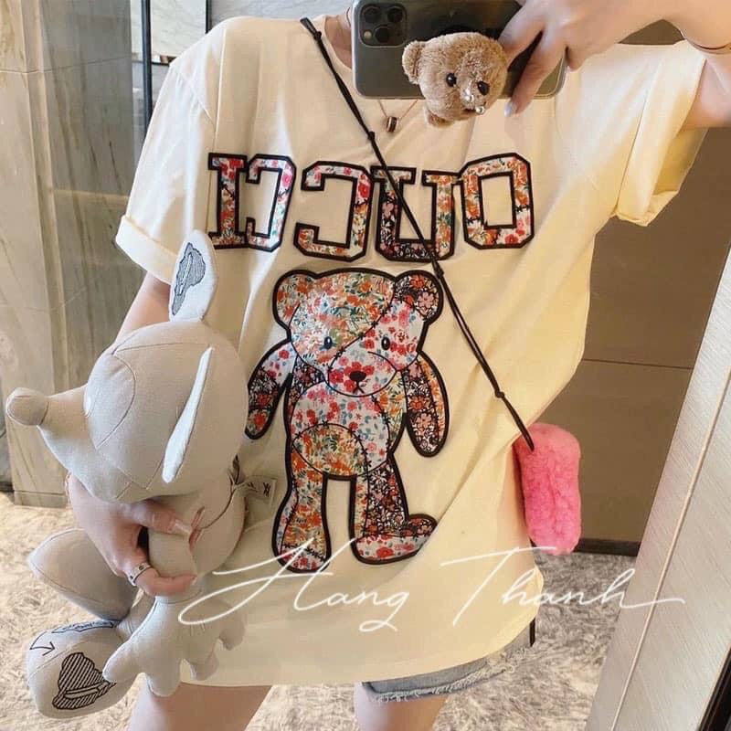 Áo phông G gấu pha loang ( ảnh thật )