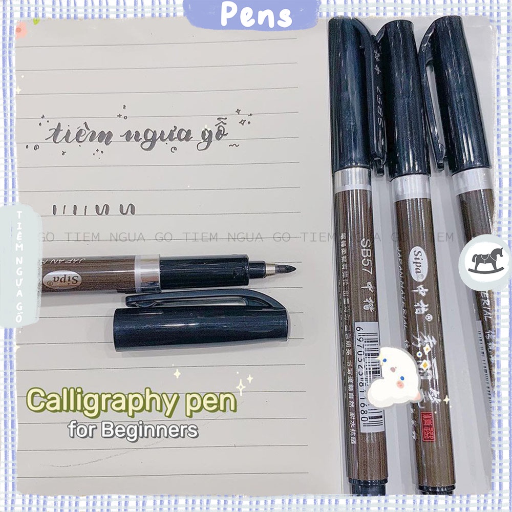 [Mã SKAMLTSM9 giảm 10% đơn 99K] Bút Calligraphy, take note, planner, buller jounal - Tiệm Ngựa Gỗ