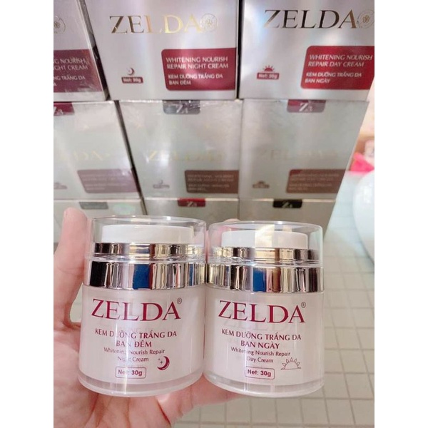 Kem dưỡng trắng da mờ nám, tàn nhang, đồi mồi.... ZELDA