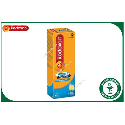 ✅ [CHÍNH HÃNG] Viên sủi bổ sung Vitamin C và Kẽm Redoxon Double Action 10 viên | BigBuy360 - bigbuy360.vn