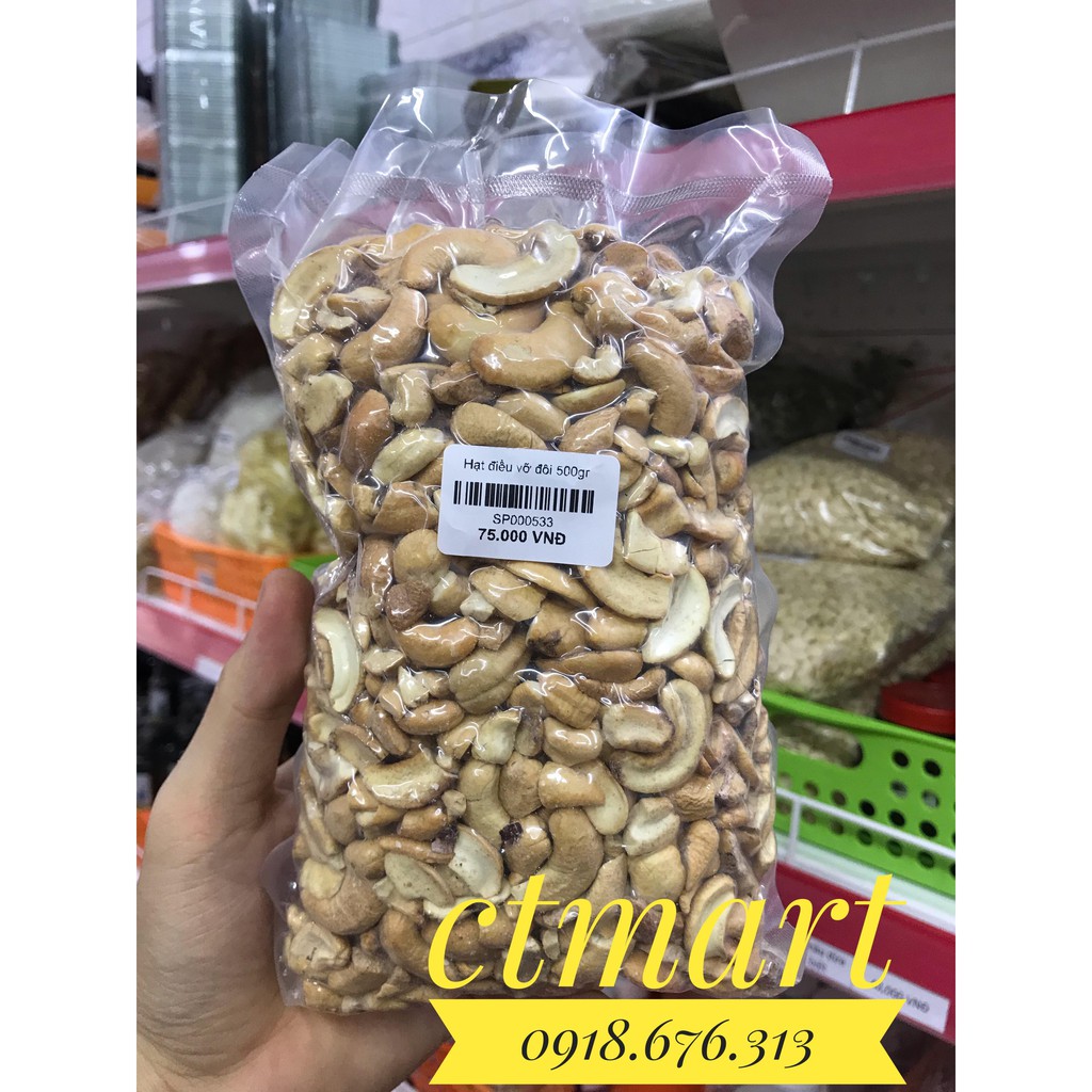 Hạt điều loại ngon rang muối  - Nhân làm bánh trung thu thập cẩm