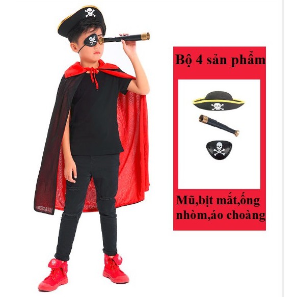 Bộ đồ hóa trang cướp biển cho bé thỏa ước mơ