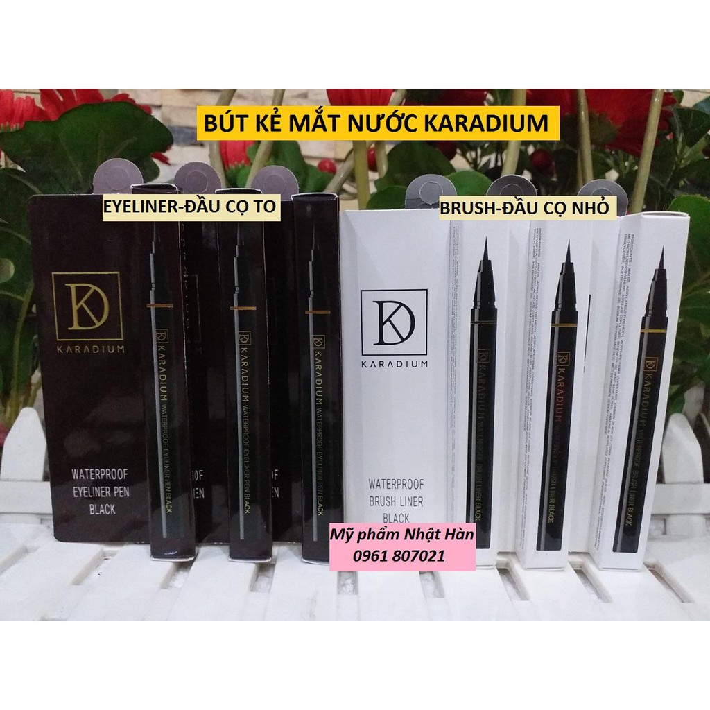 Bút dạ kẻ mắt nước Karadium Hàn Quốc