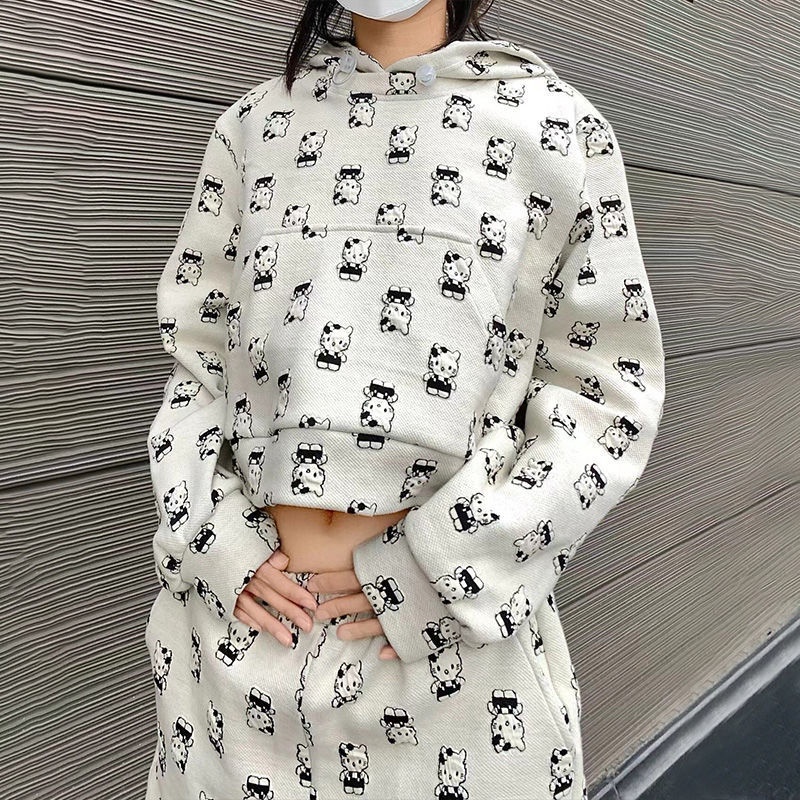 Bộ quần áo họa tiết hello kitty B893