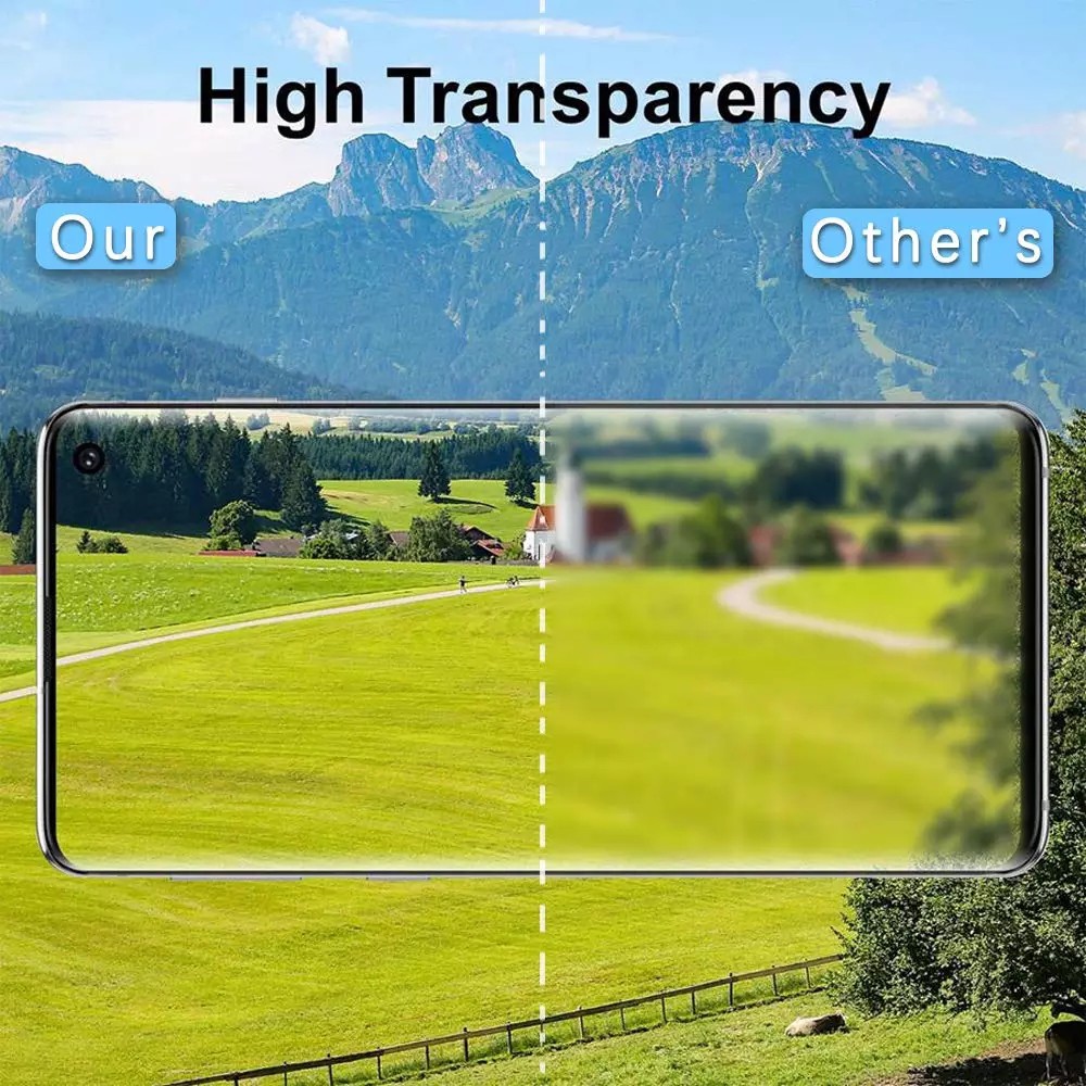 Kính cường lực bảo vệ màn hình cong 9D cho Samsung Galaxy S10 S10 Plus / Note 10 10 Pro