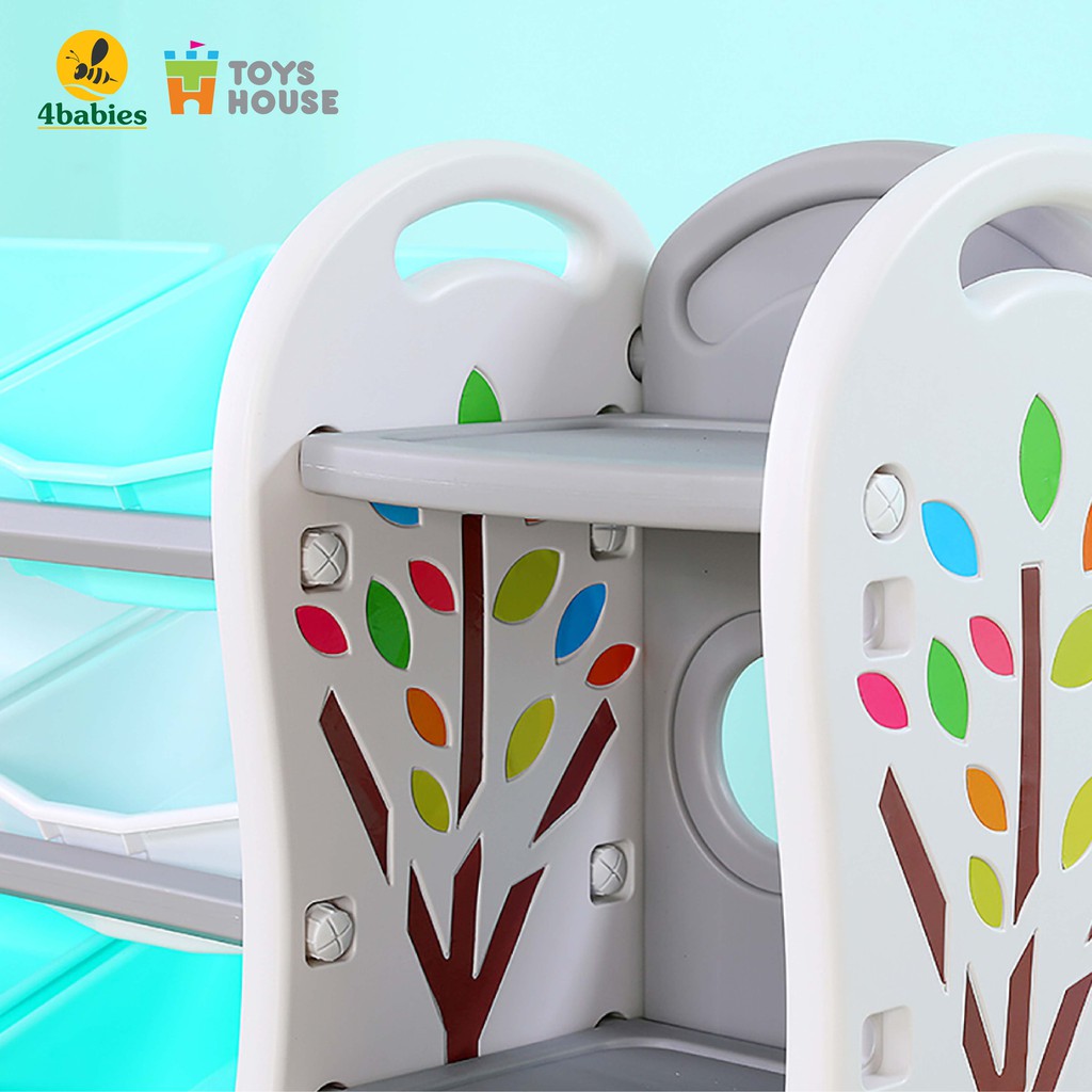 Kệ để đồ chơi đa năng cho bé hình cây Toys House WM21E121 chính hãng cao cấp