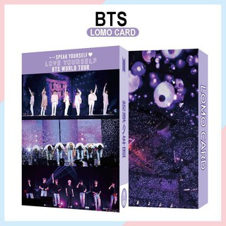 lomo card 52 ảnh BTS loveyourself tour siêu đẹp