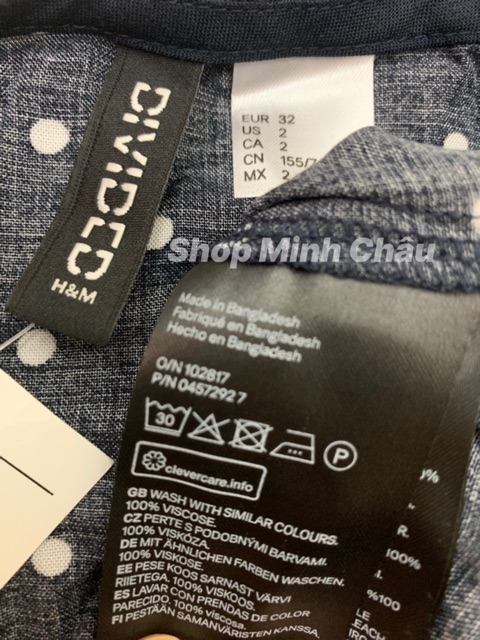 Váy HM auth canh sale, kèm ảnh thật