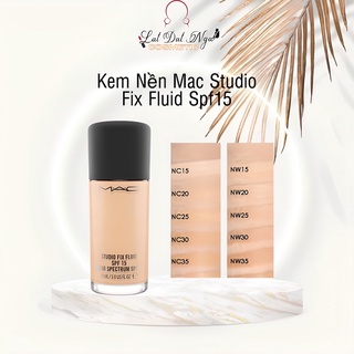 ( Hàng Chính Hãng Tem Công Ty ) Kem Nền MAC Studio Fix Fluid Spf 15.