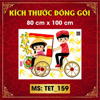 DECAL TRANG TRÍ TẾT 2021  SỐ 159