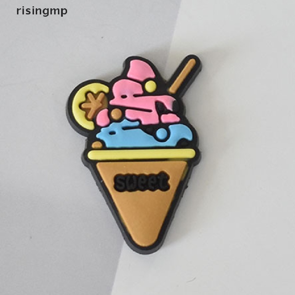 Set 10 Khóa Phụ Kiện Cho Giày / Xăng đan / Thức Ăn / Kem / Pizza Tiện Dụng ♨Nóng Bỏng