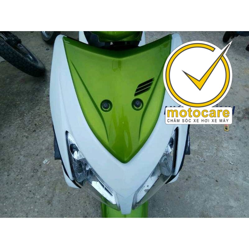 Chai Sơn xịt SAMURAI màu NỀN + màu PHỦ Xanh Lá - UCY8045 + TCY8045 (400 ml)