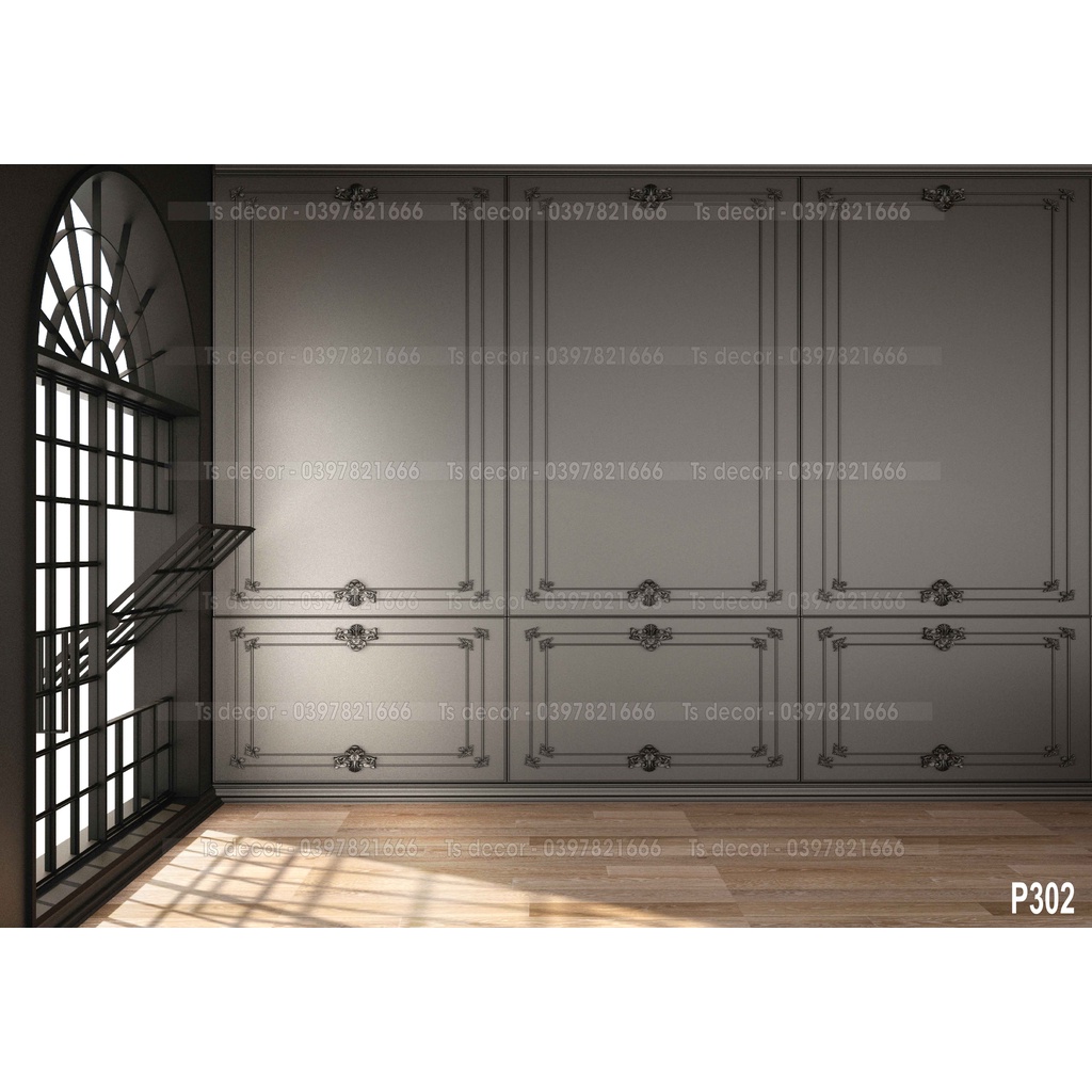 Phông nền livestream màu xám đen vải 3D cao cấp khổ lớn