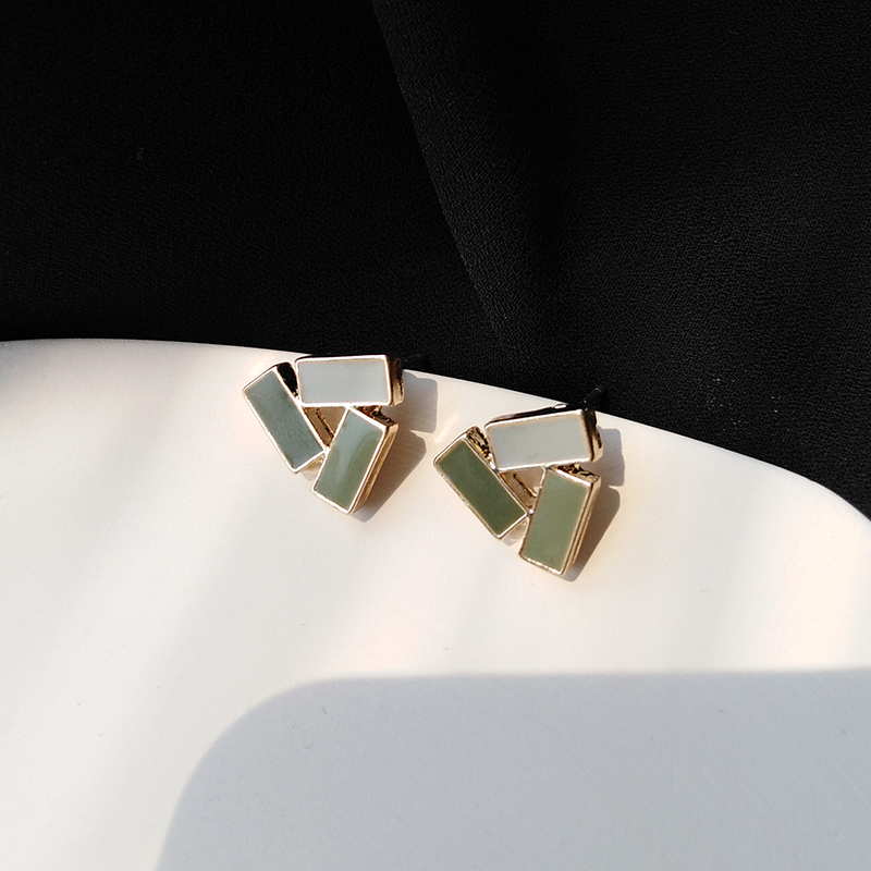 New Green Lady Fashion Korean Earring Ear Studs