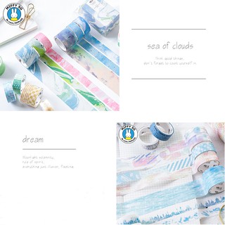 Bộ 3 washi tape GỢN SÓNG