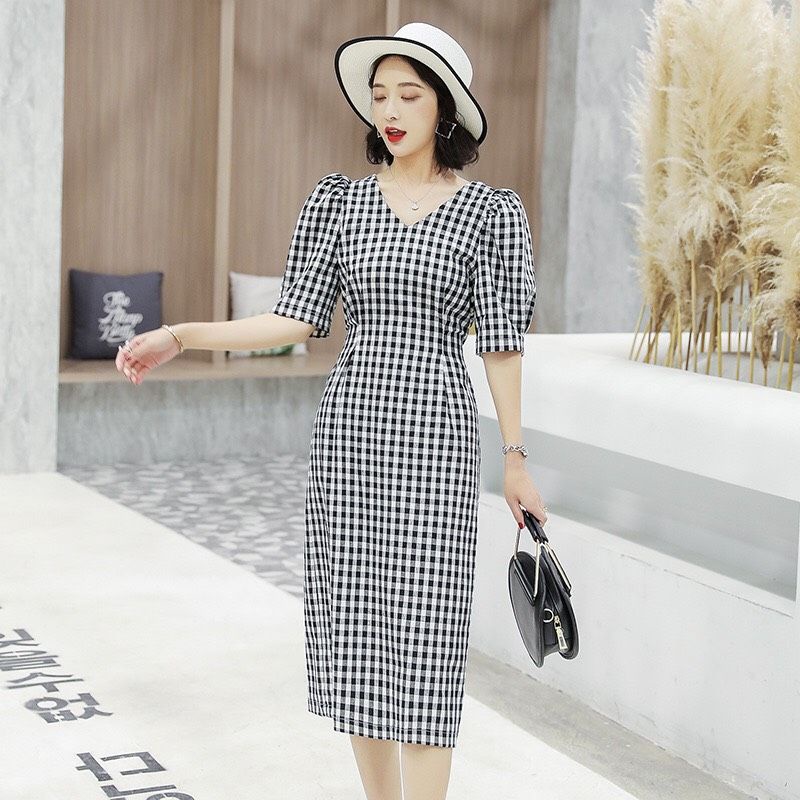 Đầm Công Sở Dự Tiệc Cao Cấp Loại 1 Đủ Size M-L-XL-XXL (kèm ảnh + clip thật)