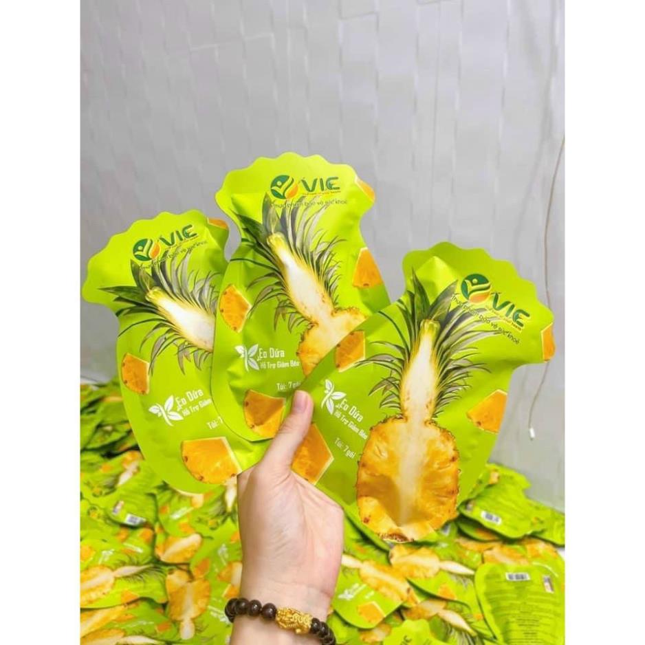 Kẹo Dứa Giảm Cân Loại VIC Chính Hãng Tem Nguyên 1 Gói 7 Viên