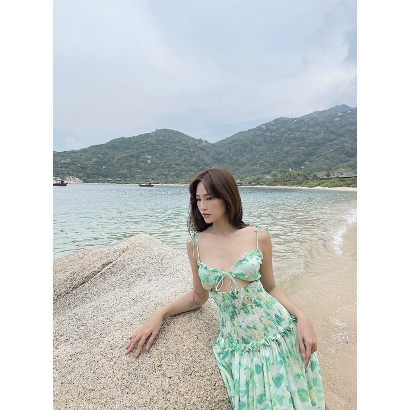 EMILY DRESS - Đầm hai dây dáng dài ôm eo - Thiết kế bởi IAMCOCO OFFICIAL