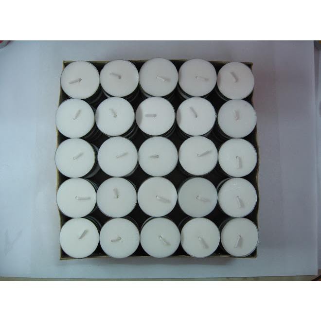 Nến tealight 50 viên cháy 4h-5h không mùi, không khói