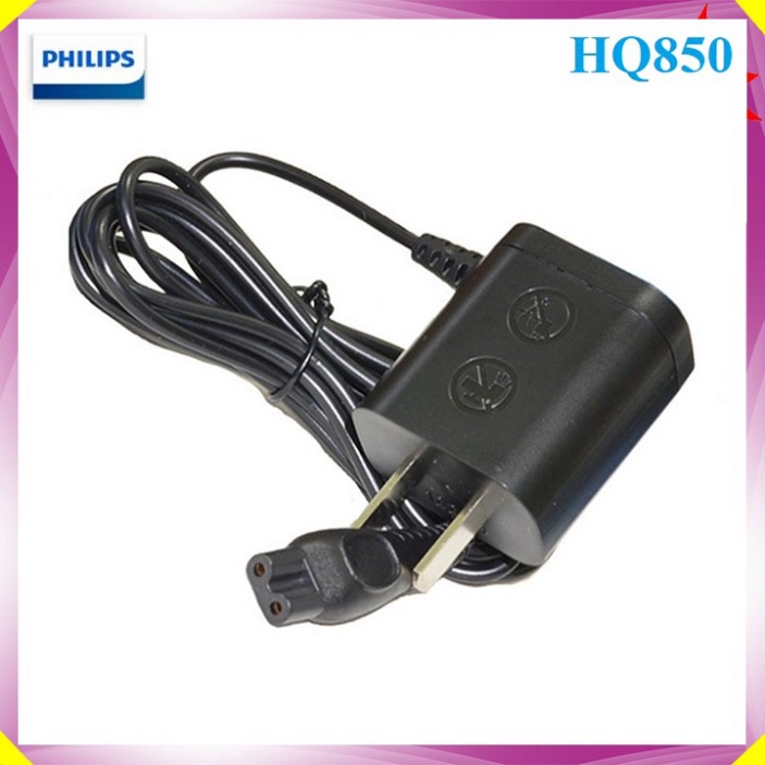 Adaptor sạc pin cho máy cạo râu Philips HQ850 2W 8V - Hàng Chính Hãng