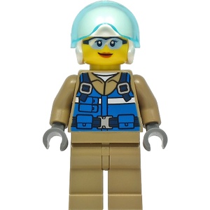 1 Nhân Vật LEGO Minifigures: Phi Công Cứu Hộ