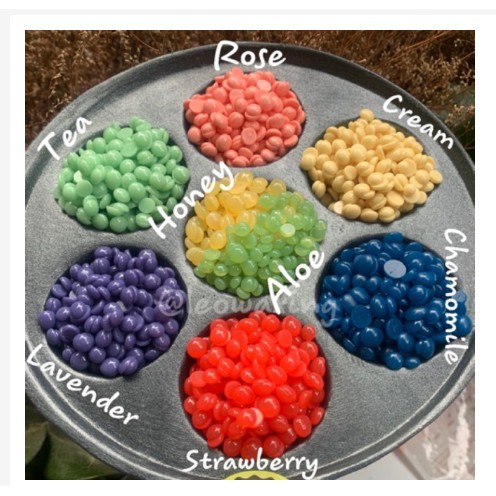 Sáp Wax Lông Nóng HARD WAX BEANS 100G, Hạt Wax Lông Triệt Lông Toàn Thân