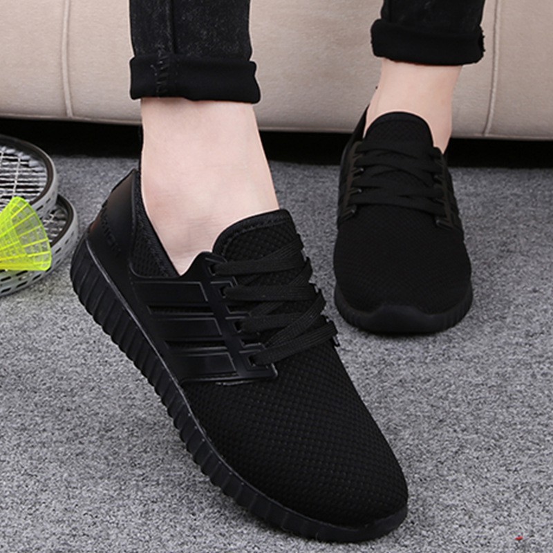 Small Red Shoes Small Black Shoes Women's Shoes Men's Shoes Couple Shoes Korean Cloth Shoes Tide Shoes Net Shoes Summer 