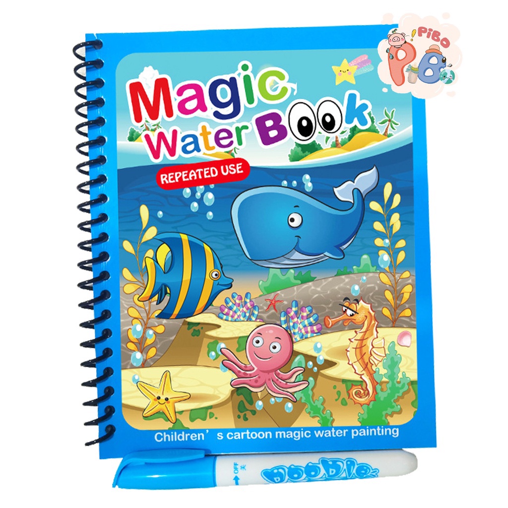 Tranh Vẽ Nước Sử Dụng Nhiều Lần Cho Bé