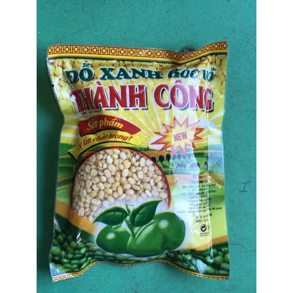 [GIÁ SỈ - FREESHIP] ĐỖ XANH BÓC VỎ THÀNH CÔNG 200G