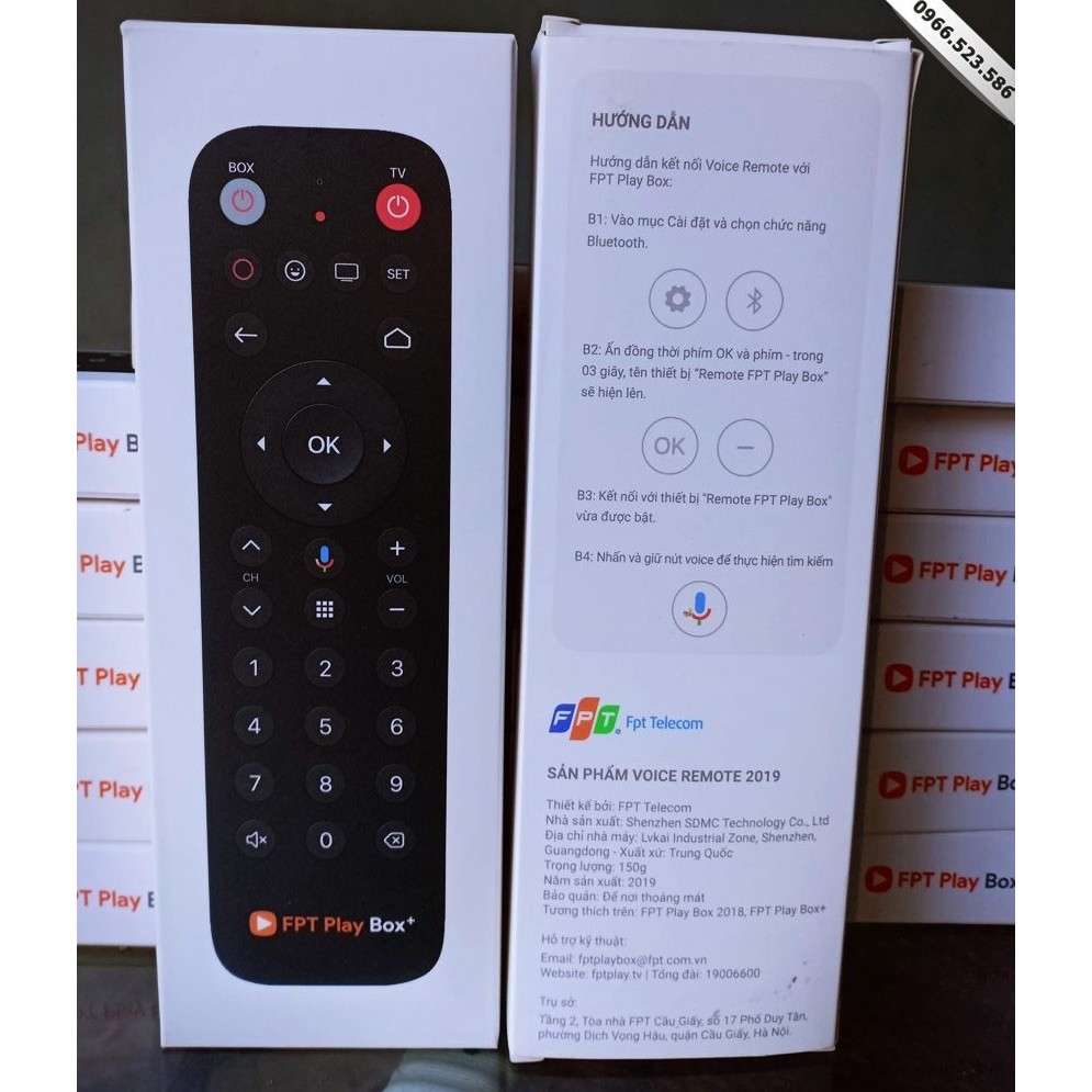 ĐIỀU KHIỂN BẰNG GIỌNG NÓI (REMOTE VOICE) CHO ĐẦU FPT PLAY BOX 2019-2020