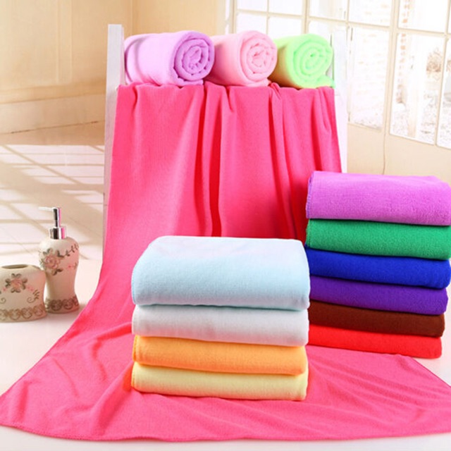 Khăn tắm Microfiber siêu mềm mại 70x140 cm