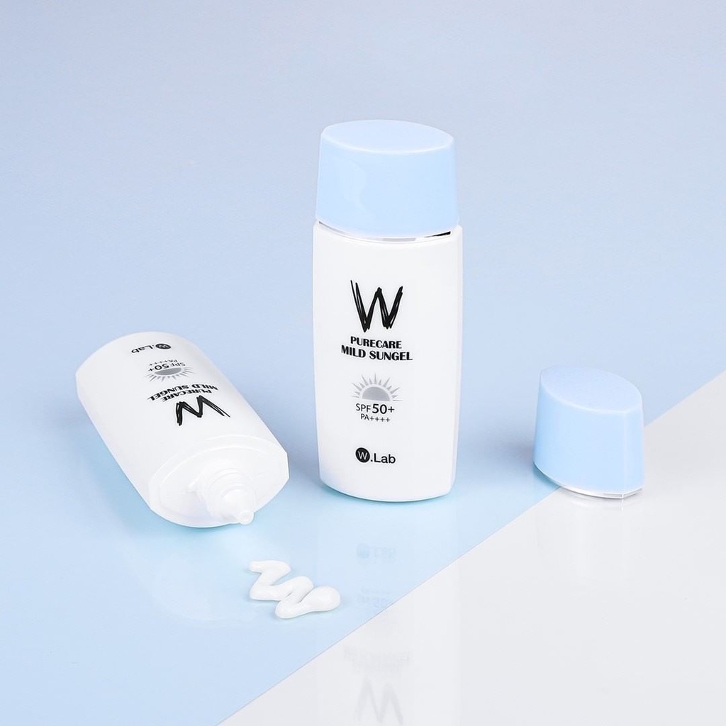 Gel chống nắng dưỡng da W.lab Purecare Mild Sungel dưỡng da SPF50+ PA++++ chai 50ml
