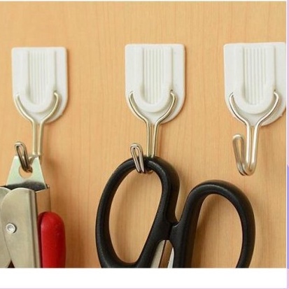 Vỉ 6 Móc Dính Tường (Móc Dán Tường) Chắc Chắn 1255 Shop Siêu Thị Gia Đình