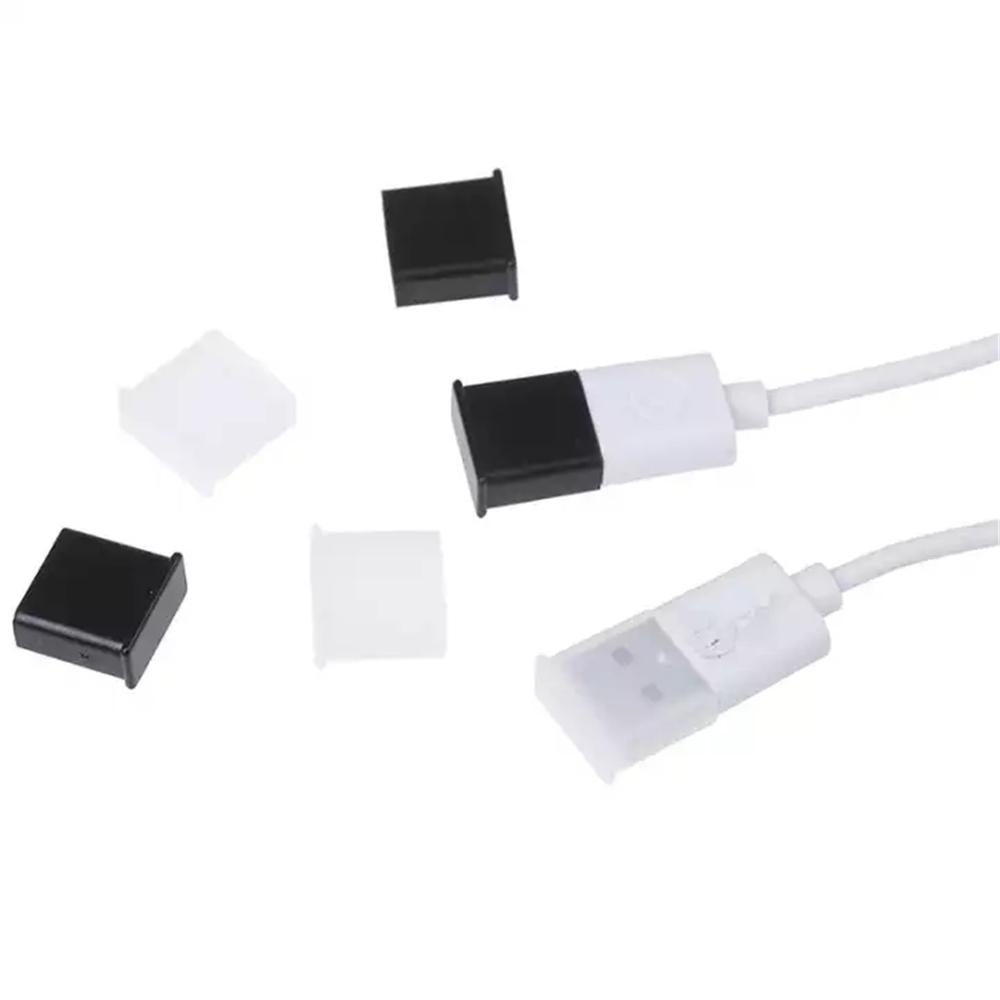 Glenes Set 10 Nắp Đậy Bảo Vệ Cổng Sạc USB 2.0 3.0 Tiện Dụng Ốp