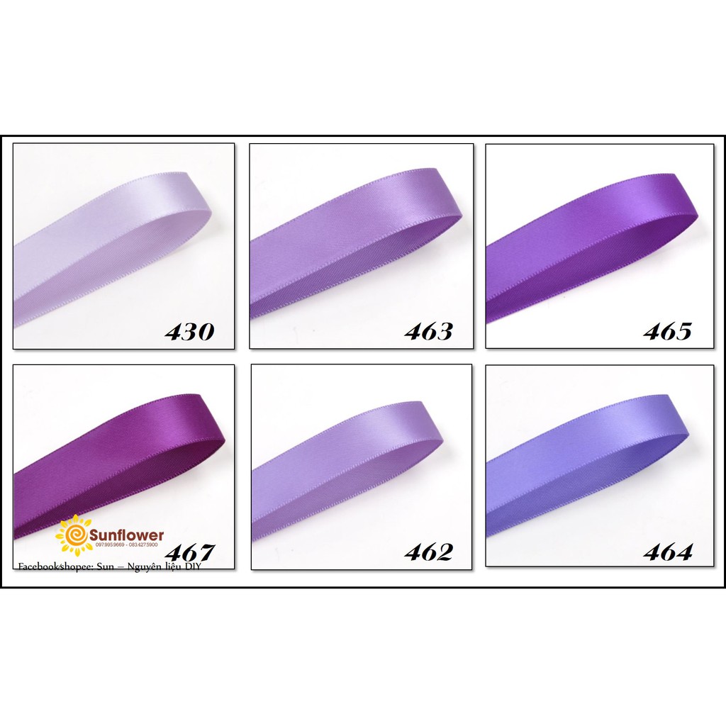 Set ruy băng satin link 10