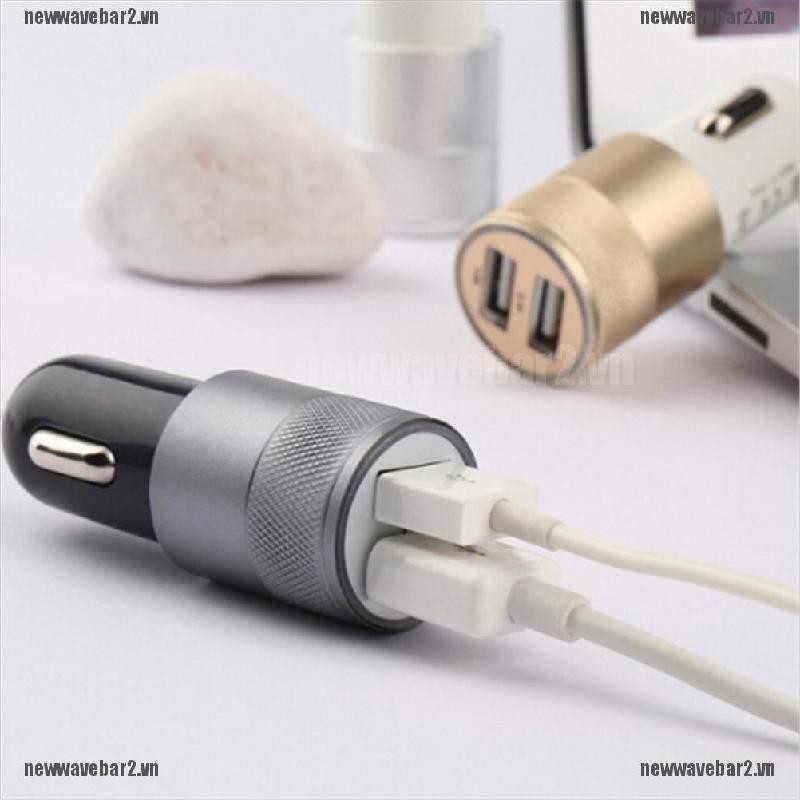Cốc sạc nhanh 2 cổng usb dc 3.1A cho điện thoại