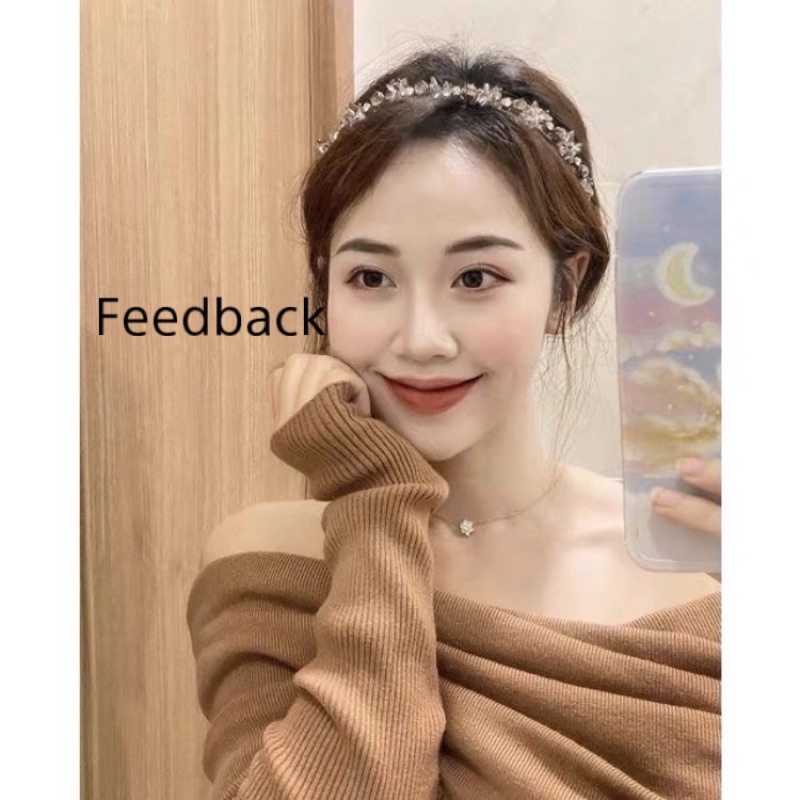 Áo len bẹt vai phong cách Hàn quốc, áo len dài tay trễ vai