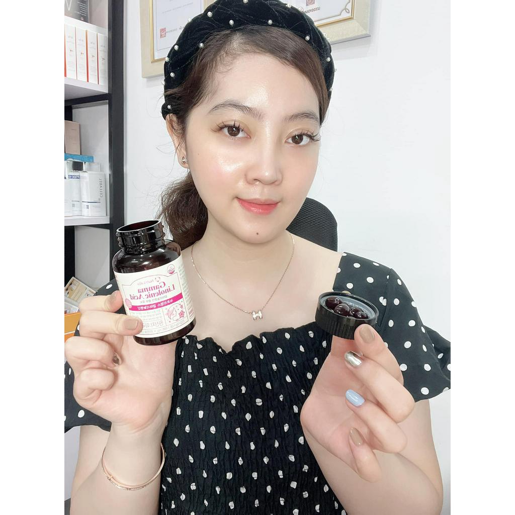 Viên uống nội tiết tố Gamma linolenic Acid viên uống hoa anh thảo hoa lưu ly 60 viên uống 2 tháng Hàn Quốc