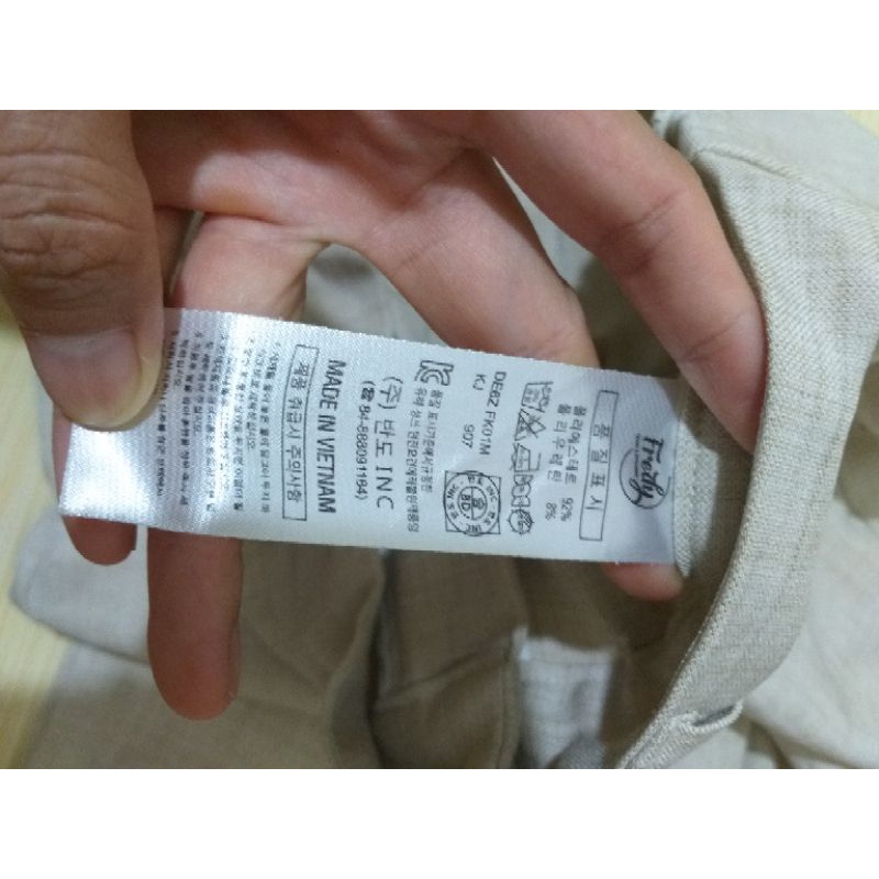 Quần suông xuất dư hãng Fredy size S thanh lý