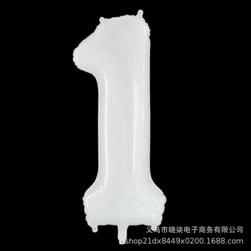 Bong Bóng Hình Số 130cm 40 Inch Trang Trí Tiệc Sinh Nhật