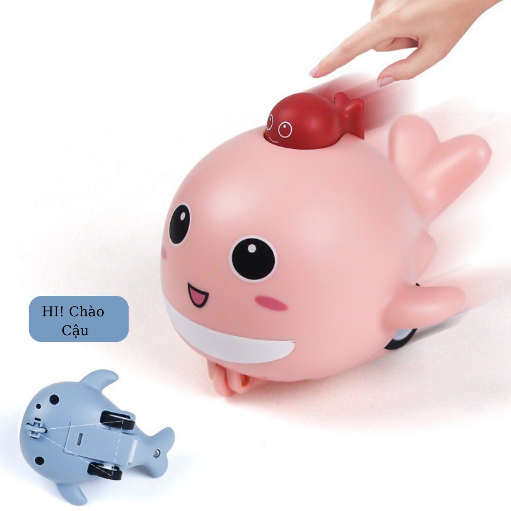 Đồ chơi cho bé mô hình cá heo con SIHIKA dễ thương đáng yêu XB802