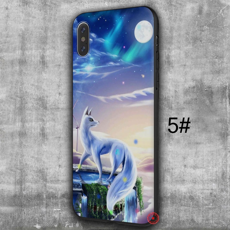 Ốp Điện Thoại Hình Chó Sói LY13 Cho iPhone SE XR 5 5S 6 6S 7 8 11 Pro Max Plus