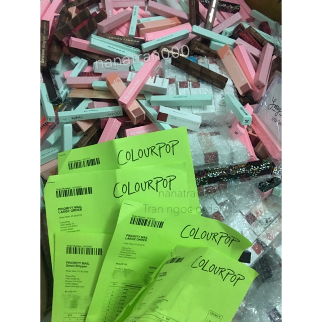 Trả order son Colourpop ( Mua sale )