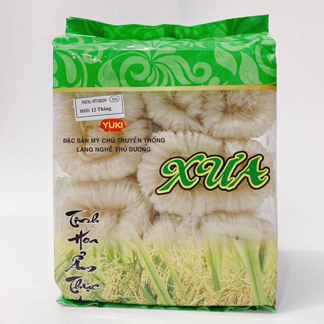 MÌ CHŨ XƯA YUKI GÓI 800G/ MỲ CHŨ/ BÁNH ĐA CHŨ