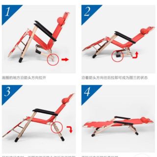 Ghế bố kiêm giường nằm gấp gọn tiện dụng loại dài 153 cm (không kèm gối)