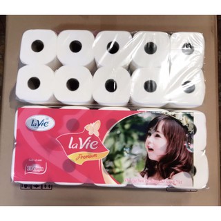 Giấy vệ sinh Lavie 10 cuộn